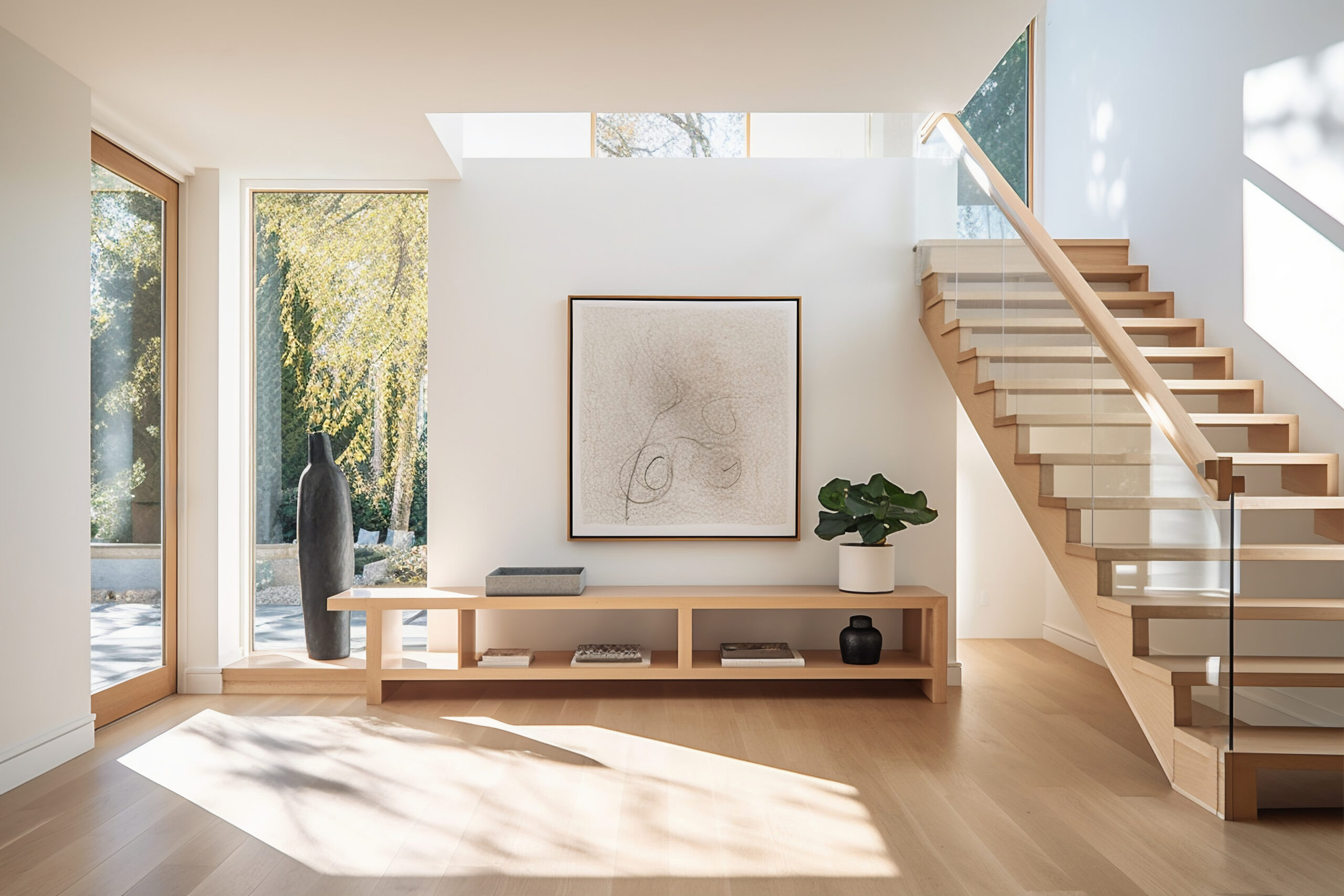 view-modern-entryway-with-interior-designed-furniture